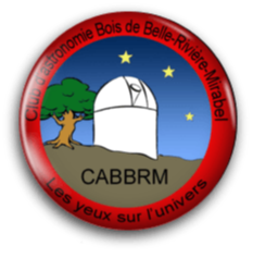 Logo Club d'astronomie Bois de Belle-Rivière-Mirabel