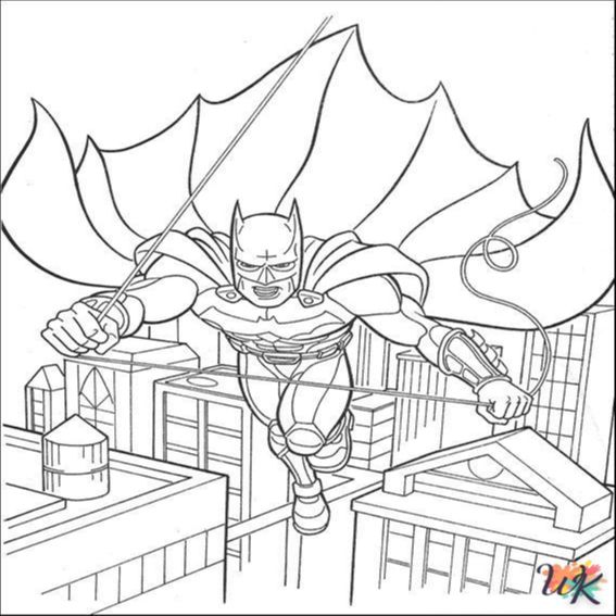Batman Coloring Pages: Have fun coloring the dark knight