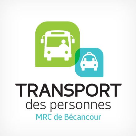 Logo Transport des personnes de la MRC de Bécancour