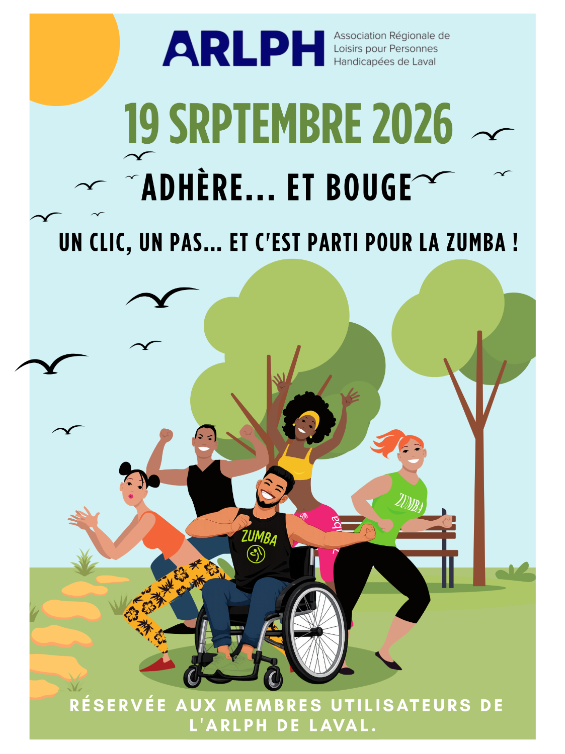 Adhère et bouge