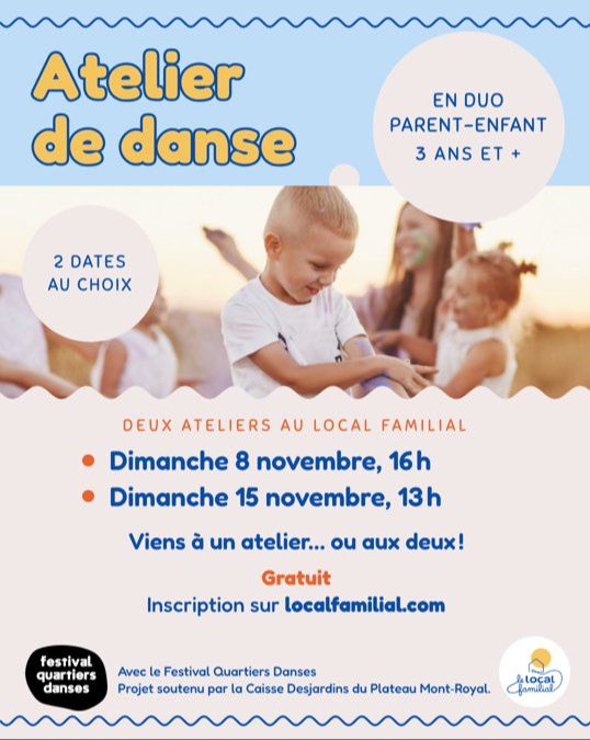 Atelier de danse