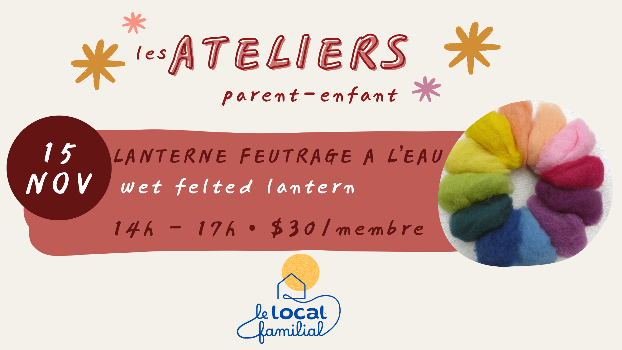Atelier Parent-Enfant: Lanterne