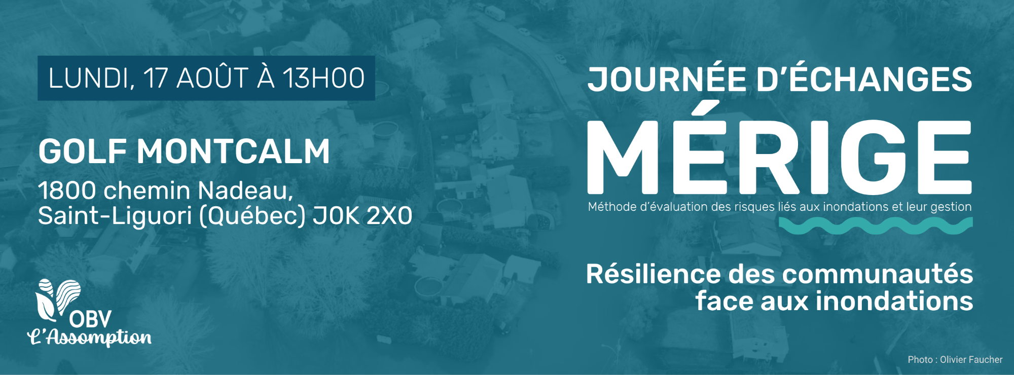 Journée d'échanges MÉRIGE   Résilience des communautés face aux inondations