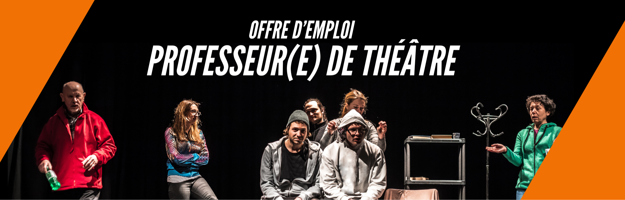 Offre d'emploi - Professeur)e0 de Théâtre