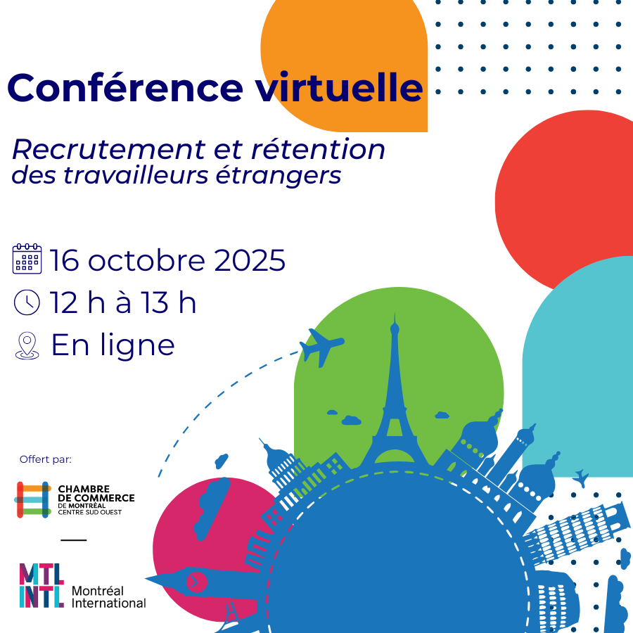 Conférence virtuelle - Recrutement et rétention des travailleurs étrangers
