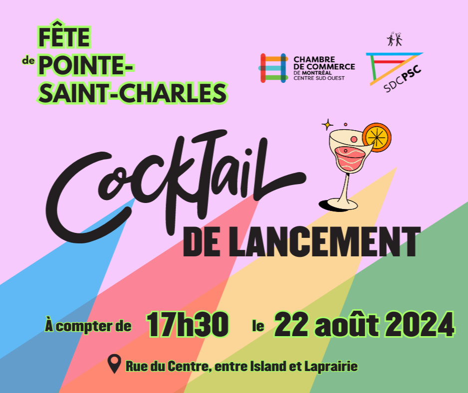 Cocktail de lancement de la fête de Pointe-Saint-Charles