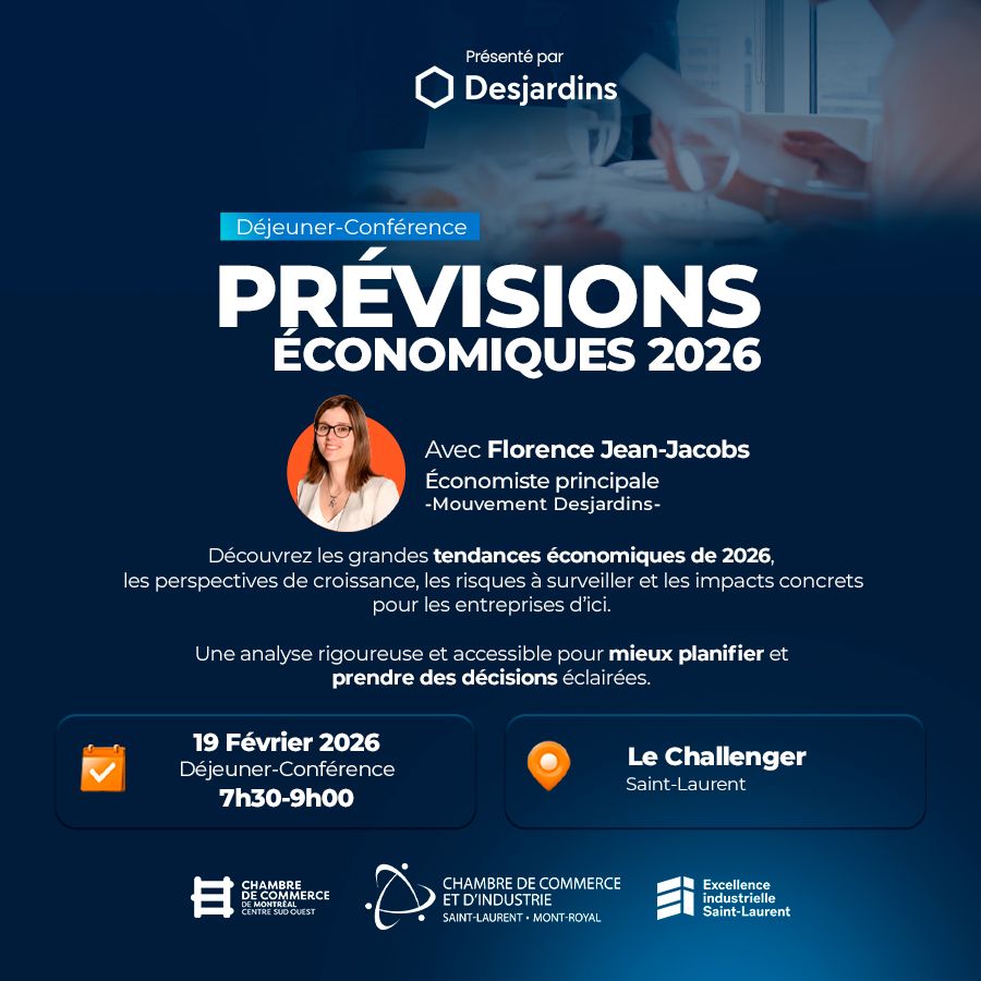 Déjeuner-conférence | Prévisions économiques 2026