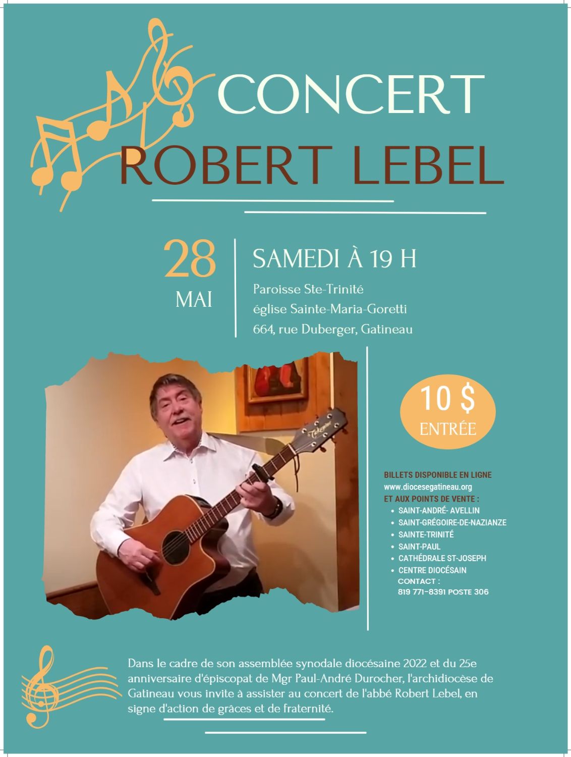 Robert Lebel en concert