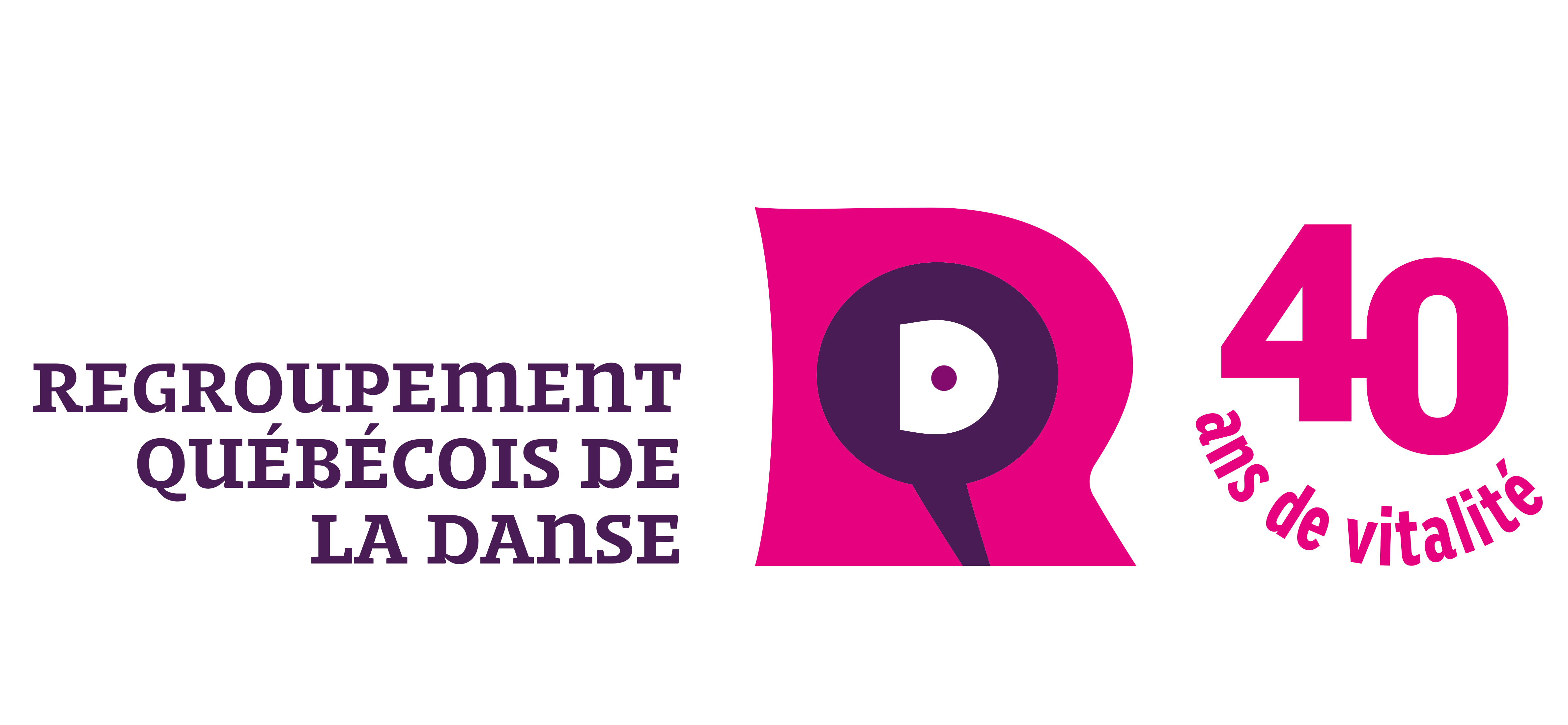 Logo Regroupement québécois de la danse