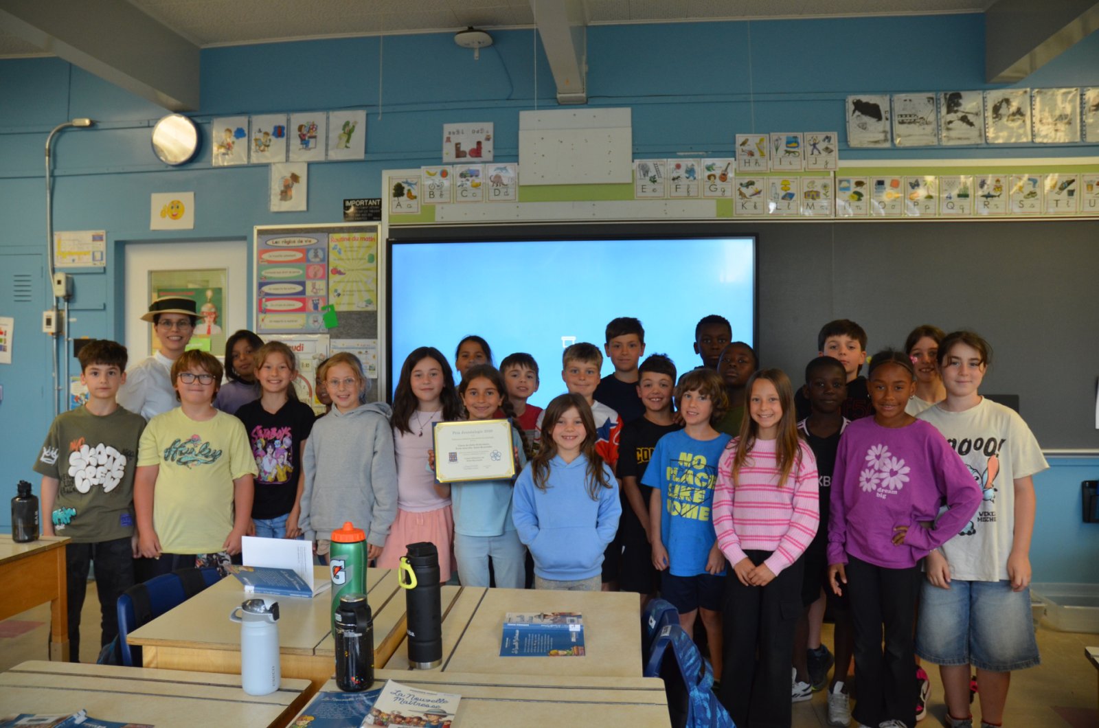 École Douville classe Mme Julie St-Germain