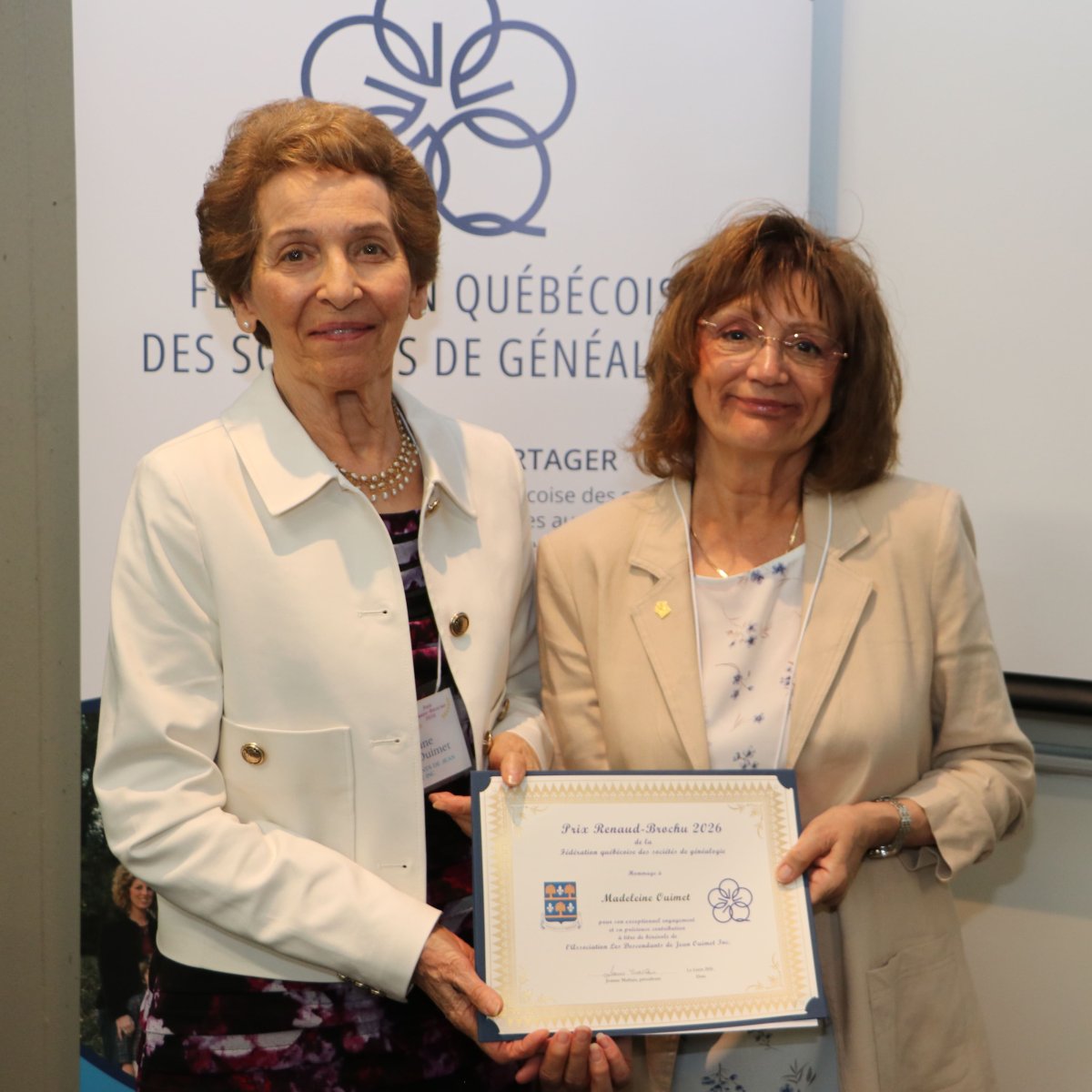 Madeleine Ouimet – Association de famille Les Descendants de Jean Ouimet