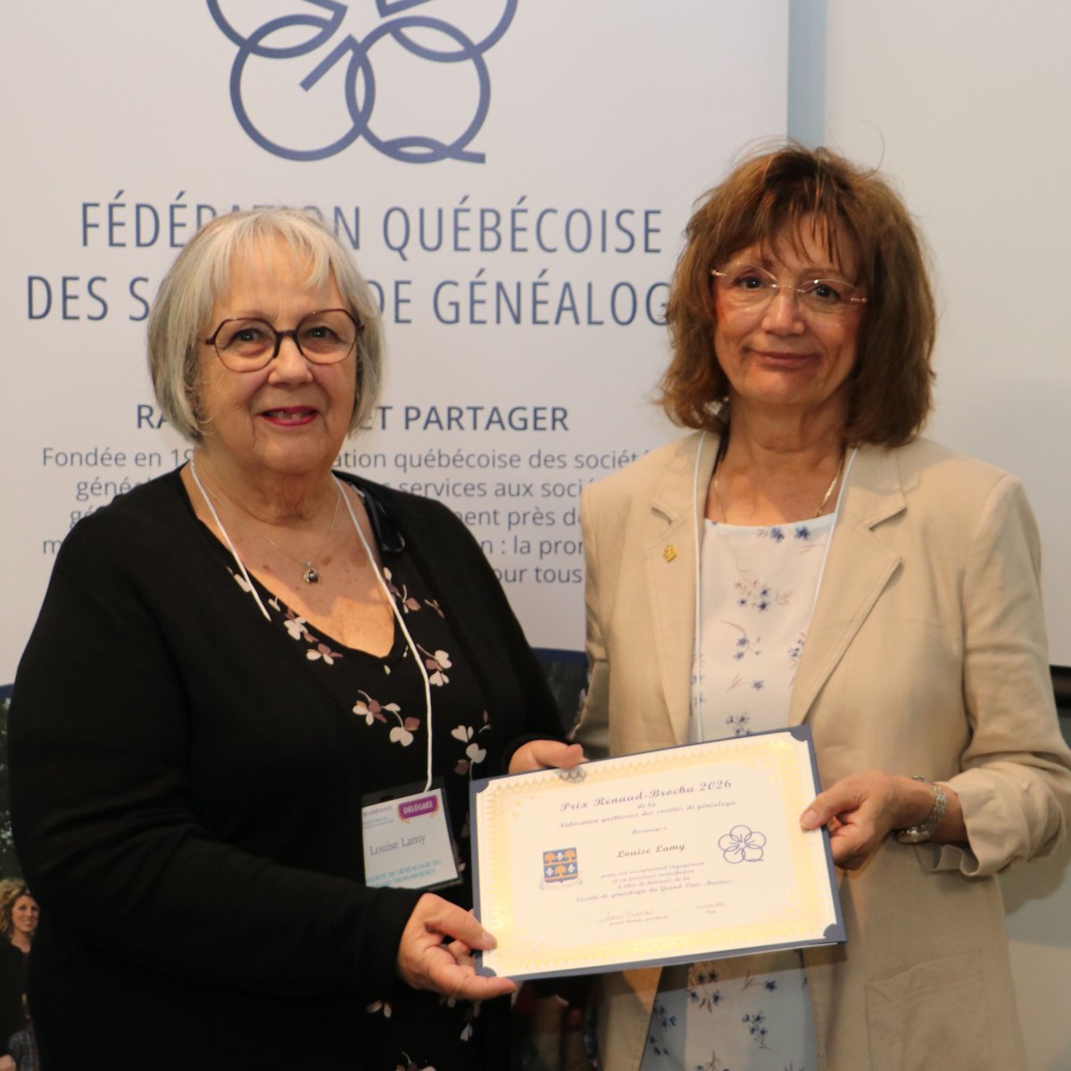 Louise Lamy – Société de généalogie du Grand Trois-Rivières