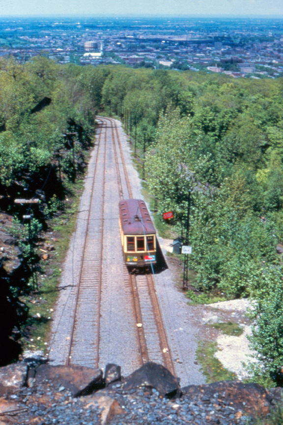 Tramway Ligne 11 Mountain, 1955