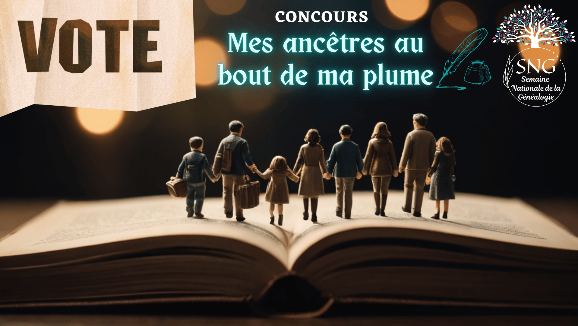 Vote - Concours Mes ancêtres au bout de ma plume !