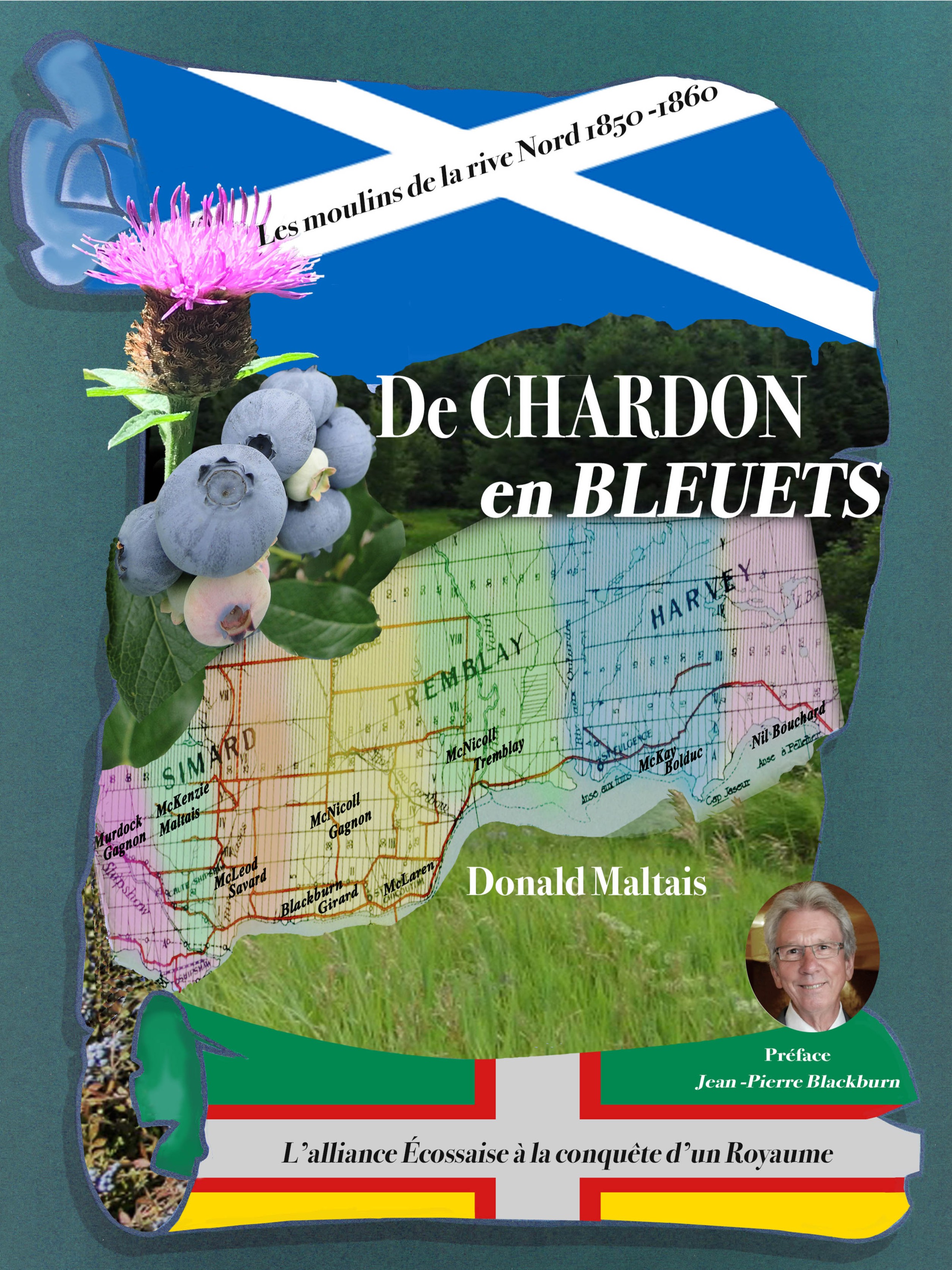 De chardon en bleuets - Les moulins de la rive nord