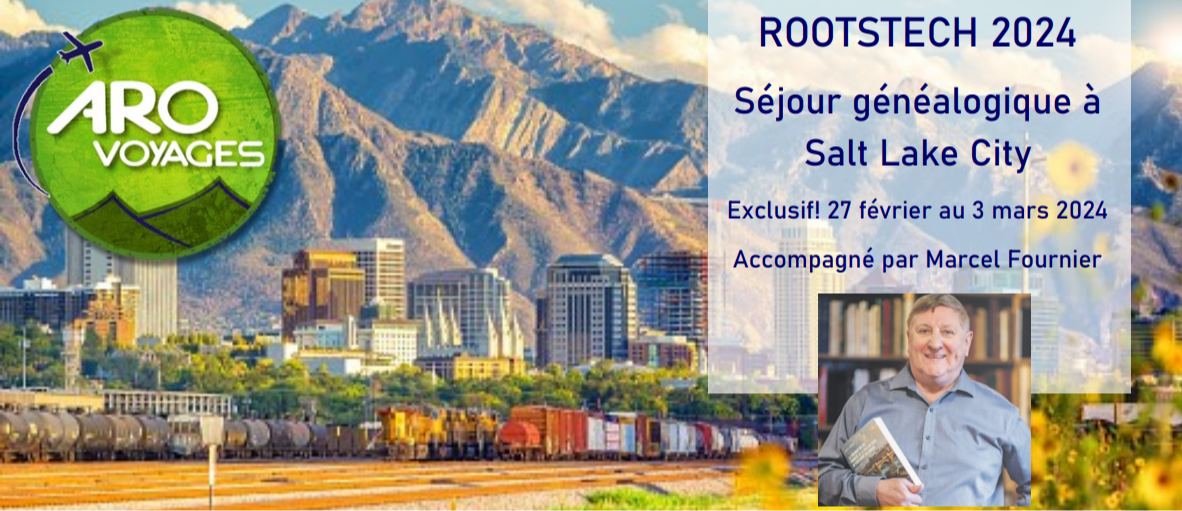 Séjour généalogique à Salt Lake City - Rootstech 2024