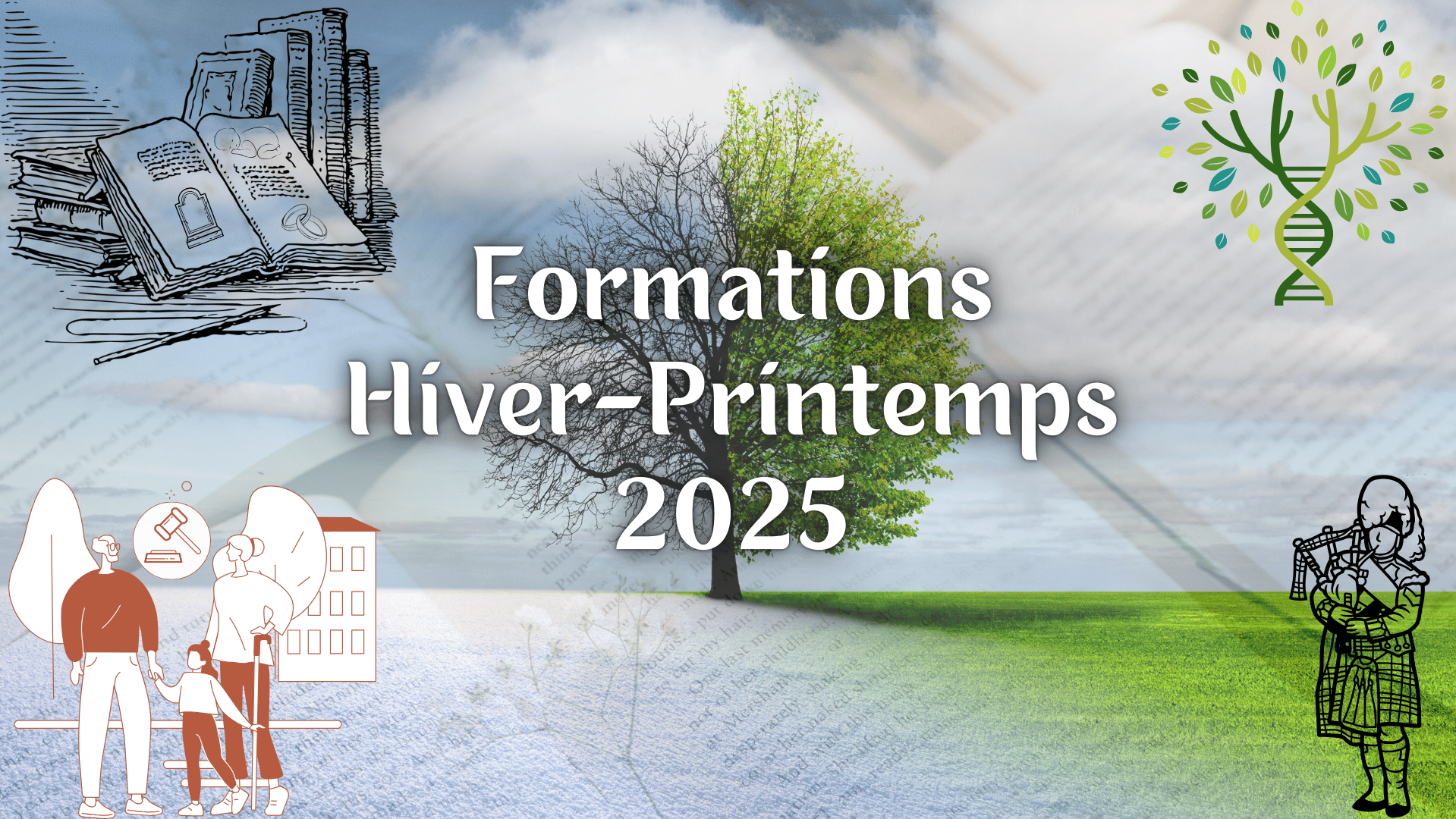 Les formations d'hiver-printemps 2025