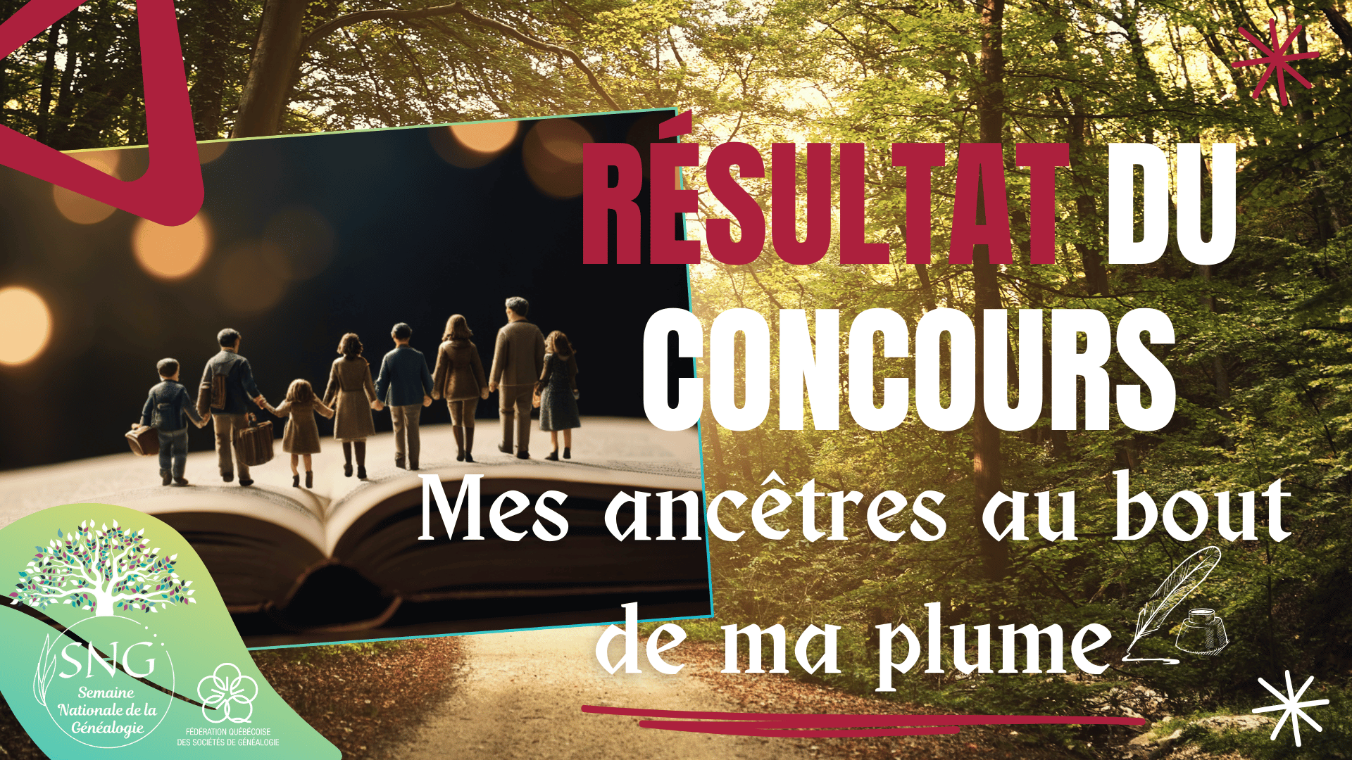 Et le texte vainqueur du concours "Mes ancêtres au bout de ma plume ...