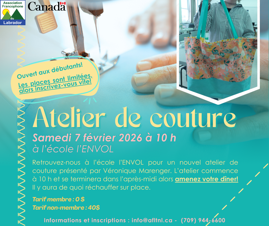 Atelier de couture - 7 février 2026