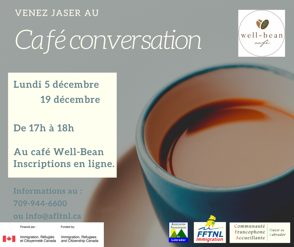 Café conversation - 19 décembre 2022