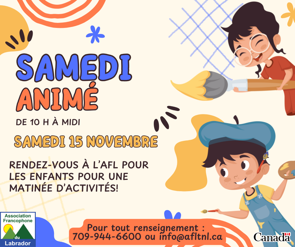 Samedi Animé - 15 novembre 2025