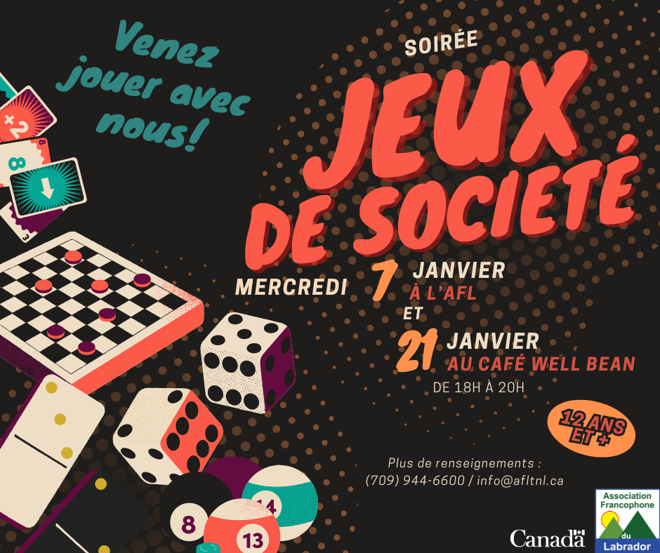 Jeux de société -  21 janvier 2026
