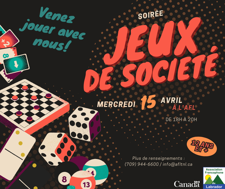 Jeux de société - 15 avril 2026