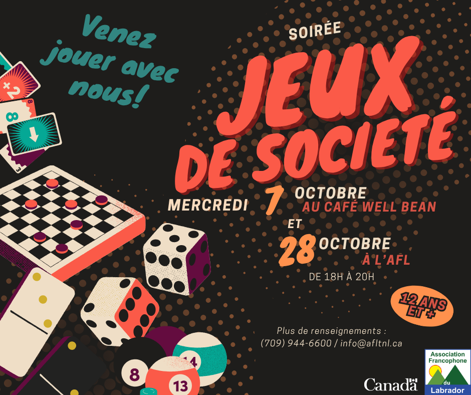 Jeux de société -  7 octobre 2026