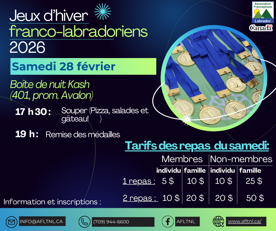Jeux Franco 2026 - Souper de clôture - samedi 28 février
