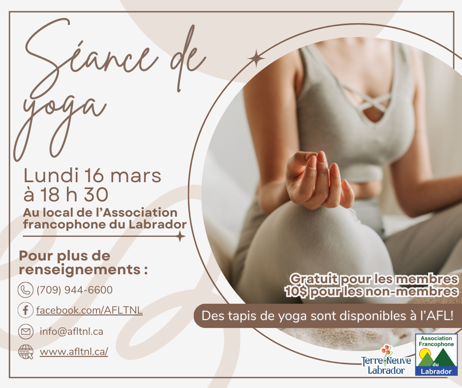 Yoga - 16 mars 2026