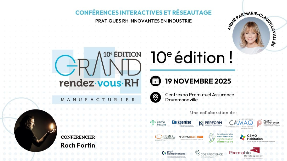 Le Grand Rendez-vous RH Manufacturier 2025